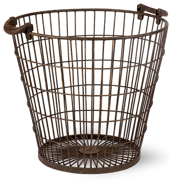 Garden Trading Large Rustic Wire Storage Basket