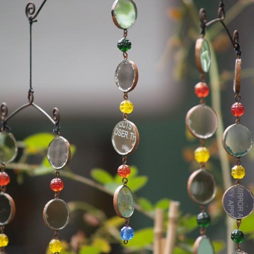 Hippie Mobile in Chimes & Mobiles Eclectic Outdoor Decor by Potted