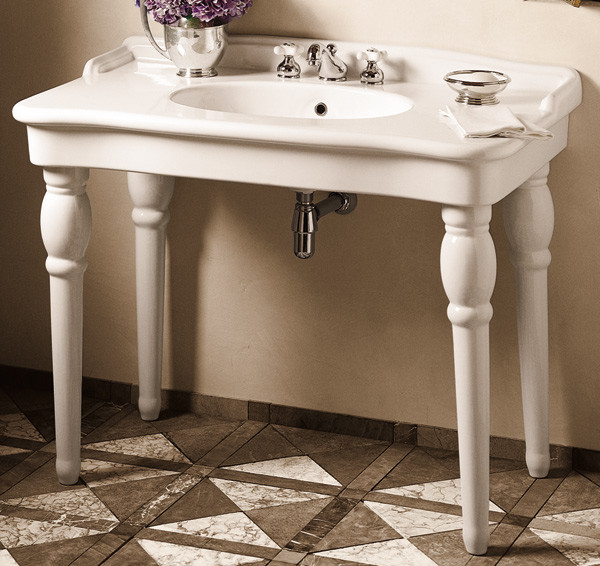 porcher petite sonnet console sink