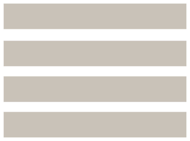 Wall Stripes Pattern, Set of 4, Light Gray, Medium - Contemporary - Wall Decals - by Dana Decals