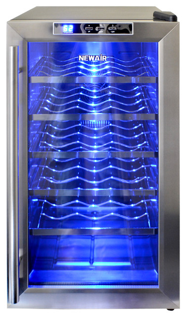 NewAir AW-181E 18 Bottle Thermoelectric Wine Cooler - by NewAir