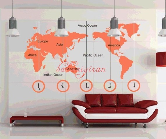 Map of the World Vinyl Wall Sticker by babaaiyiran contemporary-wall-stickers Map Of The World Decal Map Of The World Decal Map of the World Vinyl Wall Sticker by babaaiyiran contemporary-wall-stickers