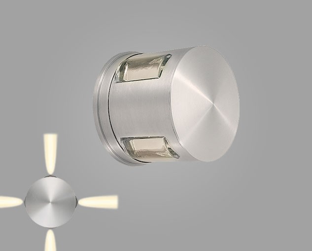 SS1028C Compass Quad Optic Outdoor Wall Sconce/Flush Mount - Modern - Ceiling Lighting - by LBC ...