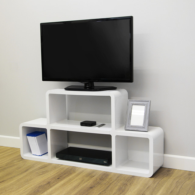 SLIM Media Unit Style 2 Modern Entertainment Centers And Tv