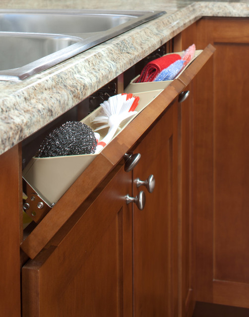 Tip Out Tray Traditional Kitchen columbus by ShelfGenie of Columbus