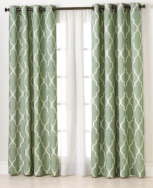 Elrene Medalia Panel, Spa Contemporary Curtains by Macy's