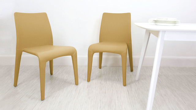 ochre dining room chairs