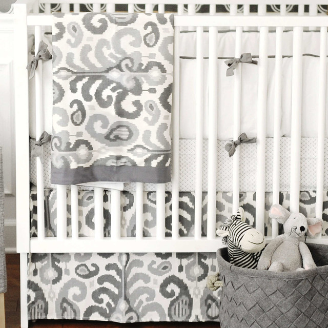 Rock Star Baby Girl's Nursery Eclectic Baby Bedding New York by