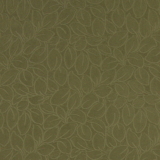 Green Leaf Stain Resistant Microfiber Upholstery Fabric By The Yard