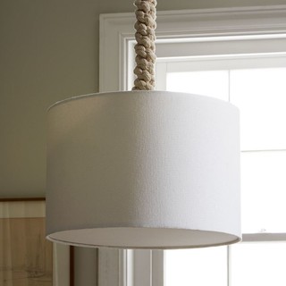 Braided Rope Pendant - Contemporary - Pendant Lighting - by West Elm
