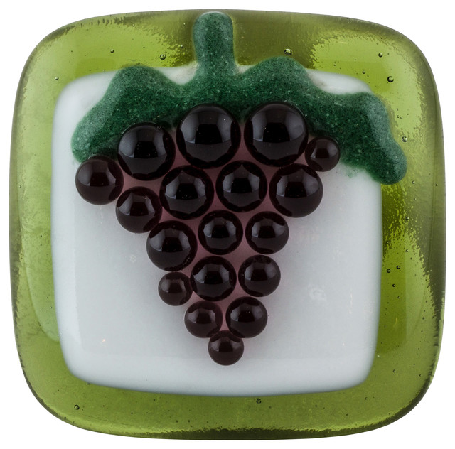 Grape Knob And Drawer Knobs by Glass Hart Studio