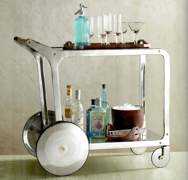 Circa Bar Cart Modern Bar Carts other metro by Forma Living