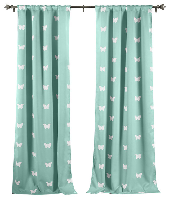 Seafoam curtains