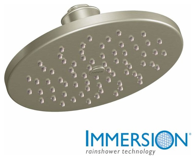 Moen S6360 8" Rainshower Head Traditional Shower Heads & Shower