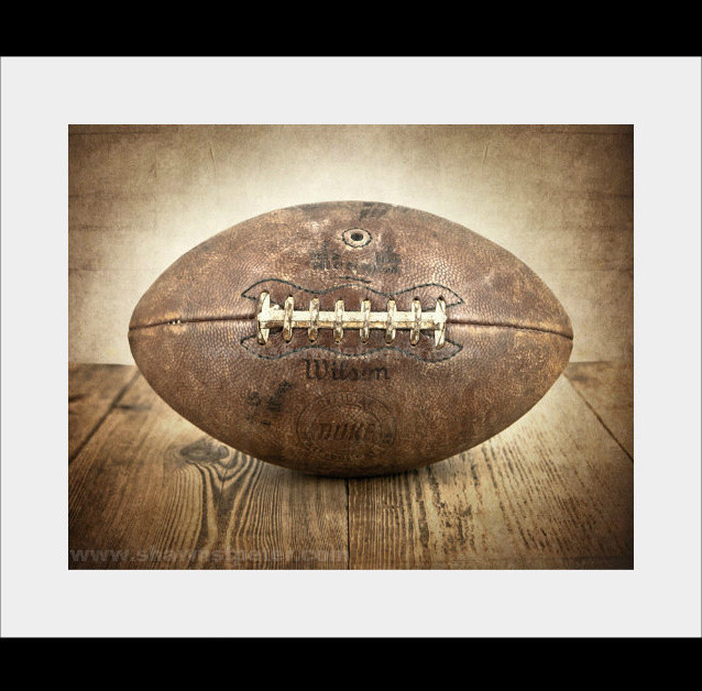 Vintage Football Nursery Decor Traditional Artwork portland by