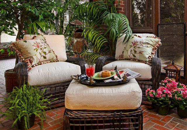 Show Houses eclectic-porch Eclectic Porch Detroit Eclectic Porch Detroit Show Houses eclectic-porch