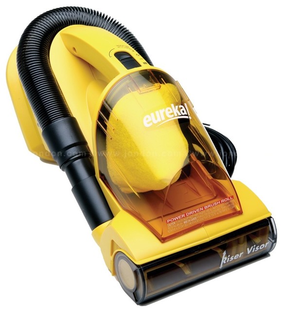 Eureka Compact Vacuum Cleaner Bagless 20 ft Cable Length 5.50 A Yellow Contemporary