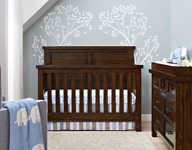 Bertini Timber Lake 4in1 Convertible Crib Transitional Cribs by