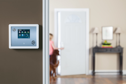 Touchscreen Security System with Home Automation features