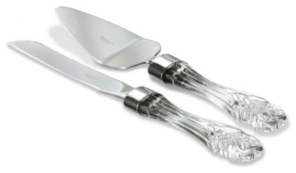 of and traditional Cake serving 2  Server, Set nambe Knife utensils serving Wedding utensils