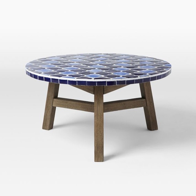 tiled coffee table