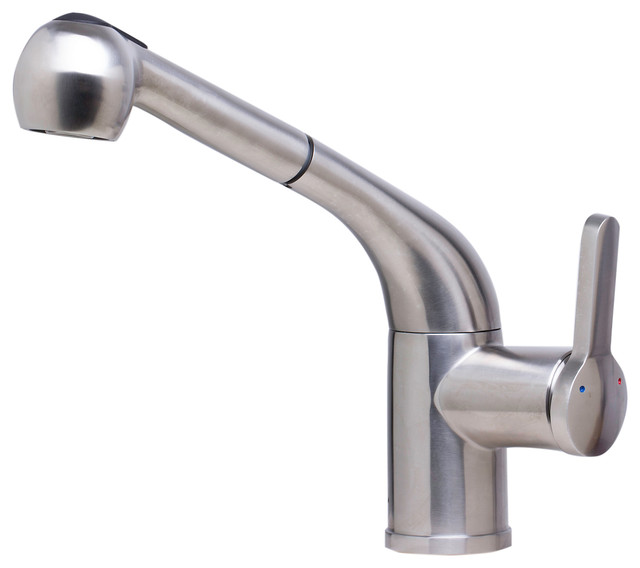 cucina kitchen faucets alfi solid brushed stainless steel pull out single cucina kitchen faucets alfi solid brushed stainless steel pull out single