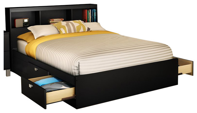 Black Full Bedroom Furniture Sets