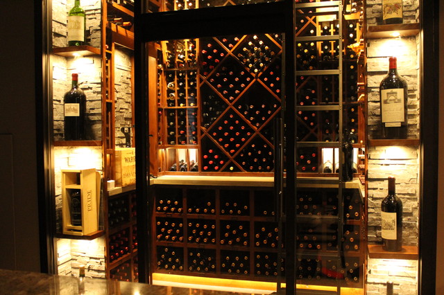 Modern Wine Cellar Denver York Street, Denver, Colorado modern-wine-cellar