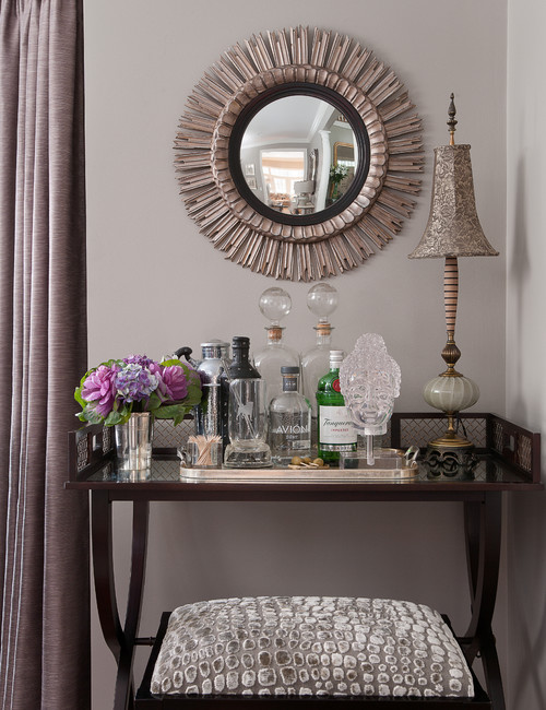 Fill an empty corner of a room with a decorated bar cart! See all 15 CREATIVE ways to use and style a bar cart in your home.