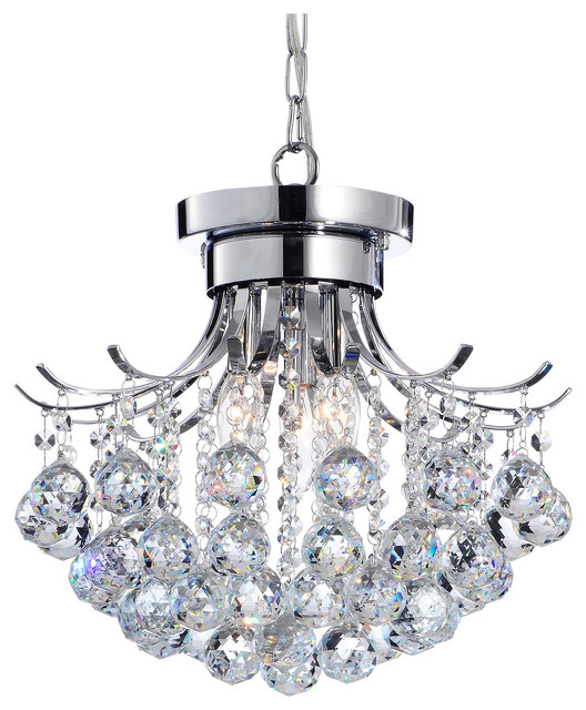 Chandelier With Crystal Balls Chandelier With Crystal Balls