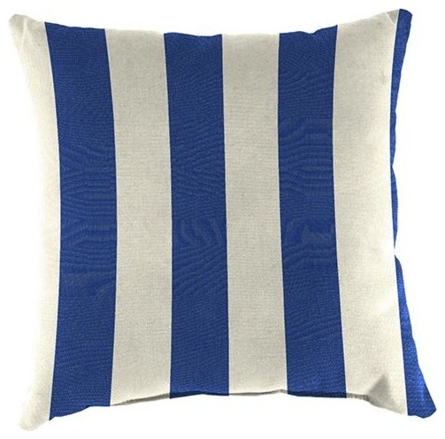 Small Square Outdoor Throw Pillow - Traditional - Outdoor Cushions And Pillows