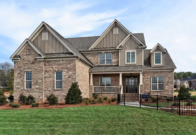 Avalon Model Transitional charlotte by Shea Homes