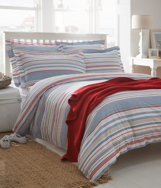 Seaside Residential Coastal Duvet Covers & Sets south east by The Fine Cotton Company