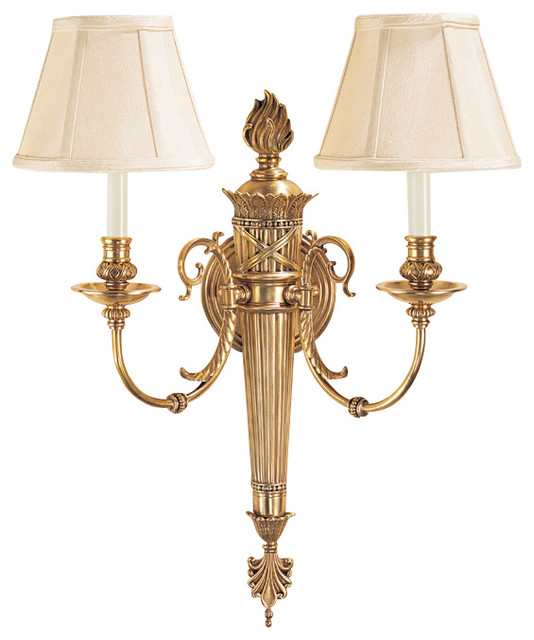 Reed and Ribbon Sconce - Traditional - Wall Lighting - by Inviting Home Inc