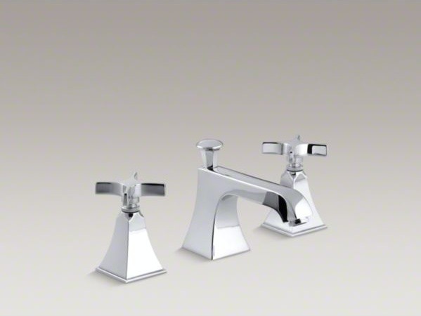 KOHLER Memoirs(R) widespread bathroom sink faucet with cross handles ...