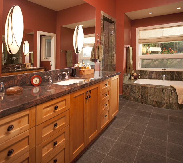 Eclectic Bath San Diego La Jolla Shores Master Bath eclectic-bathroom