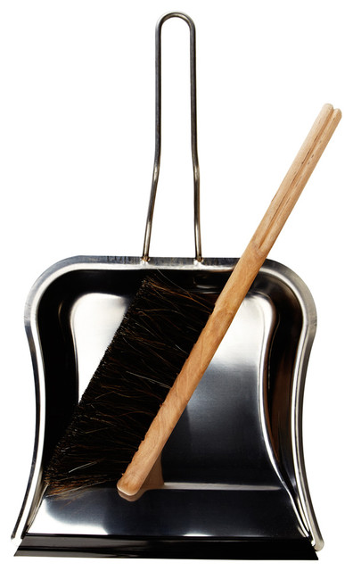 hand dust broom