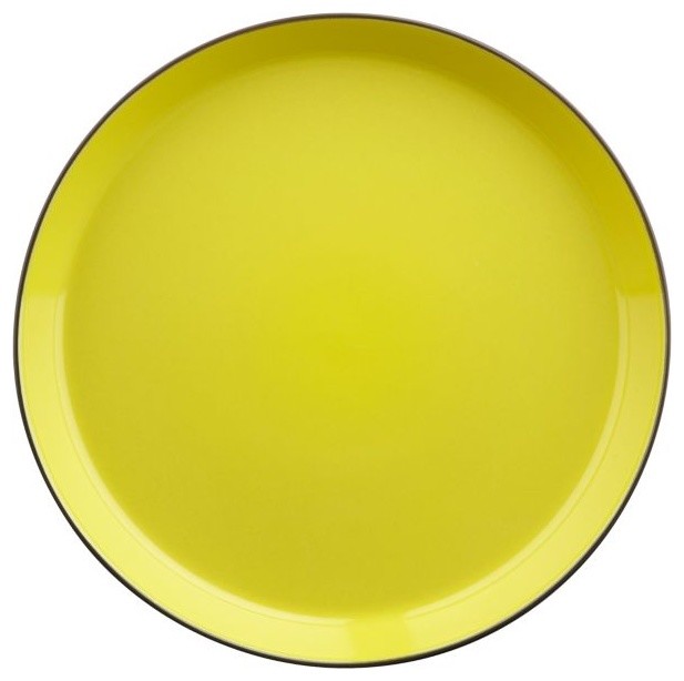 Grass Roots Dinner Plate Modern Dinner Plates by CB2