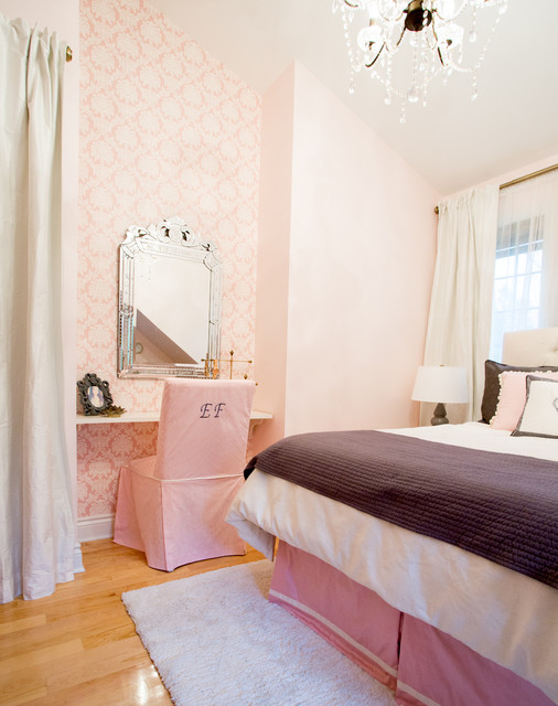 Teens "Juicy Couture" Bedroom - Traditional - Bedroom - montreal - by ...