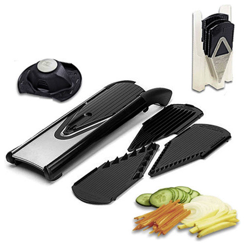 Borner V6 Slicer with Multi Box Holder Hobel Stainless Steel