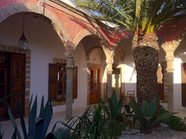 Moroccan Riad Courtyard