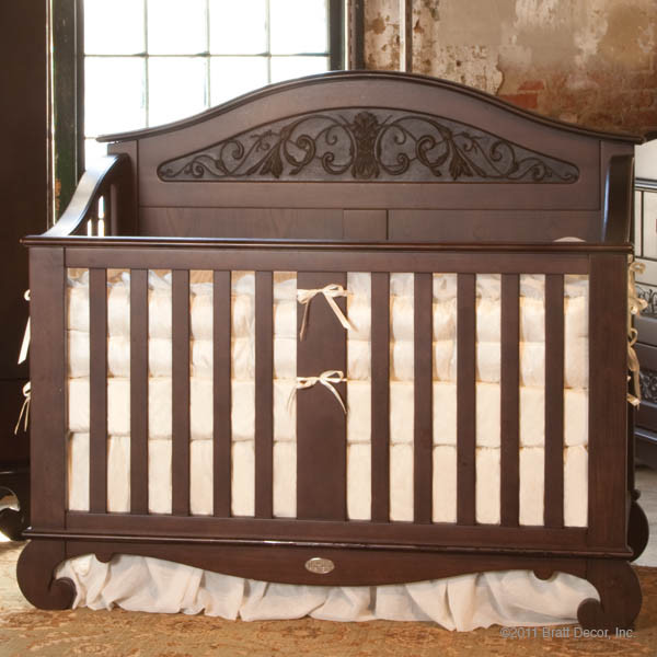 Chelsea Lifetime Convertible Crib Espresso Bratt Decor Traditional