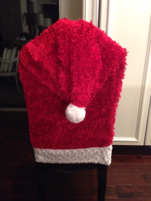 should i make santa hats for all chairs or only 2 should i make santa hats for all chairs or only 2