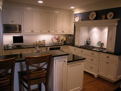 Black Granite Countertops Kitchen Countertop Classic Style Contemporary Style Glossy Surfaces