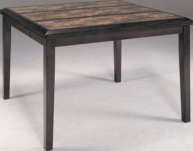 ... Counter Height Table w/ Faux Marble Top - Contemporary - Dining Tables