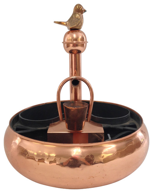 copper tipping bucket fountain transitional indoor copper tipping bucket fountain transitional indoor