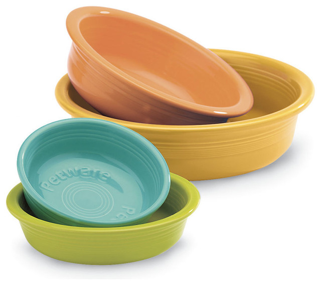 Fiestaware Dog Bowl With Lid Fiestaware Dog Bowl FIESTA WARE