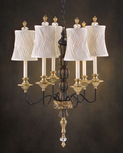 John Richard 6 Light Chandelier AJC8425 Modern Chandeliers