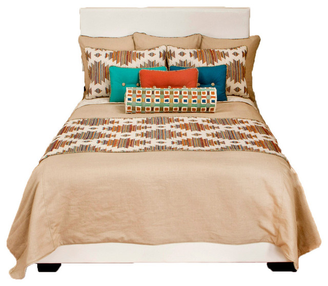 Caravan Luxury Bedding Ensemble, Queen Southwestern Duvet Covers And Duvet Sets by