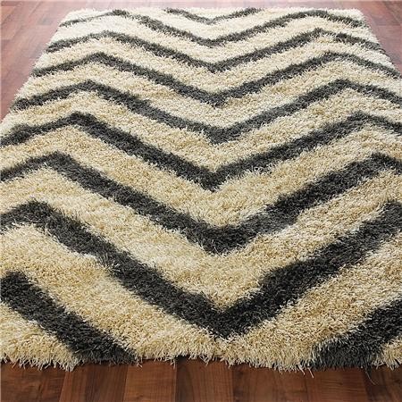 white metallic cowhide rug
